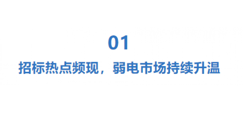 弱電行業(yè)迎來爆發(fā)期：招標(biāo)密集落地，國產(chǎn)替代加速